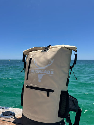 Bushlads pack on the rocks